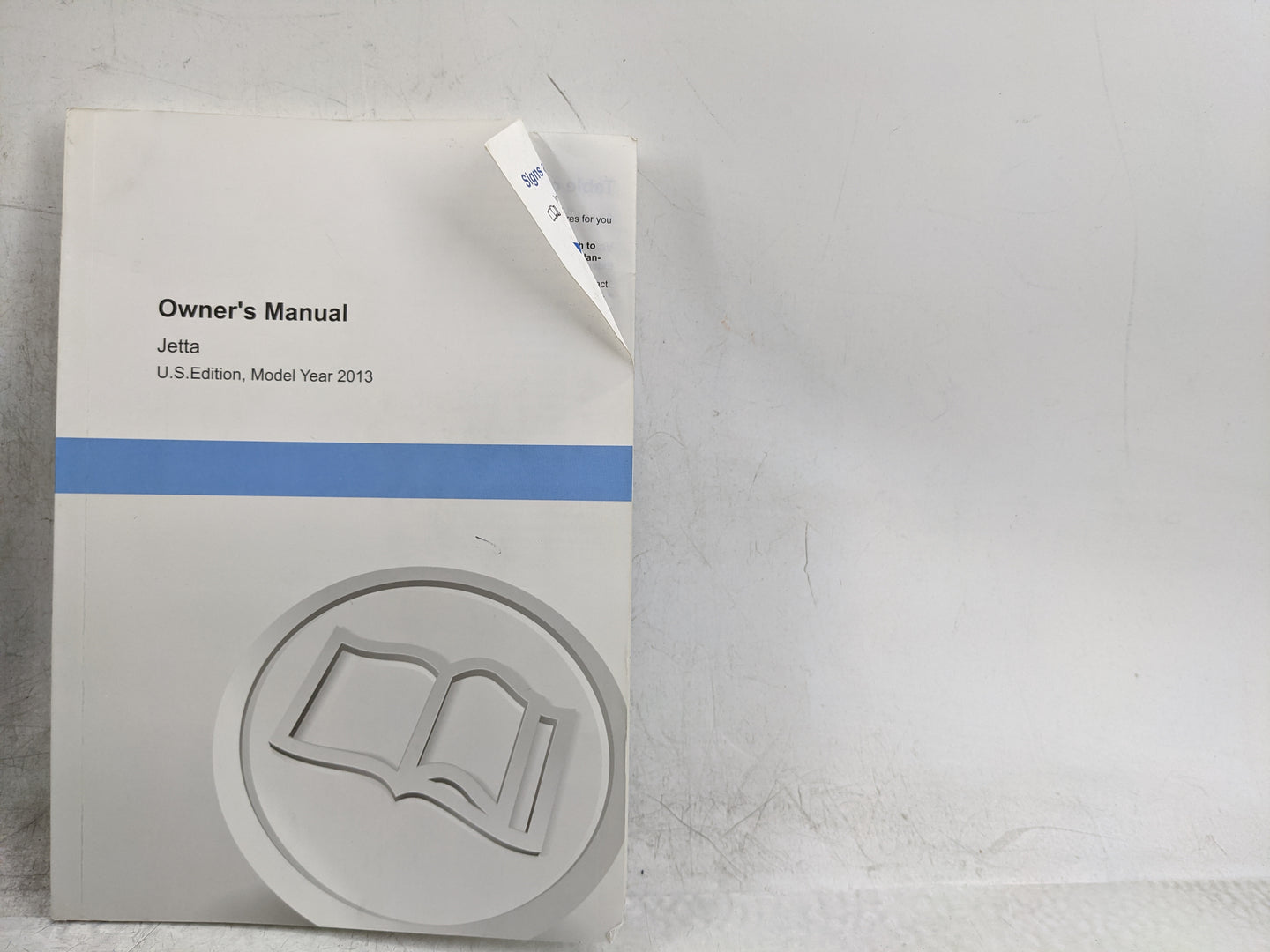 2013 Volkswagen Jetta Owners Manual Book Guide P/N:1325U1JT621 OEM Used Auto Parts - Oemusedautoparts1.com