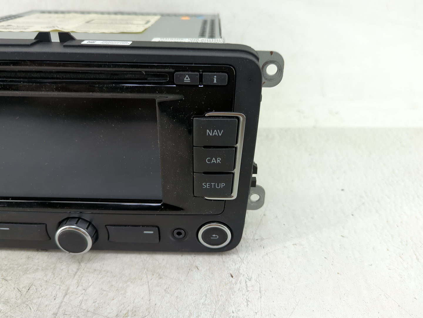 2011-2014 Volkswagen Jetta Radio AM FM Cd Player Receiver Replacement Fits Fits 2010 2011 2012 2013 2014 OEM Used Auto Parts