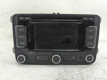 2013-2017 Volkswagen Jetta Radio AM FM Cd Player Receiver Replacement P/N:5C0035274B RNS315 Fits Fits 2013 2014 2015 2016 2017 OEM Used Auto Parts