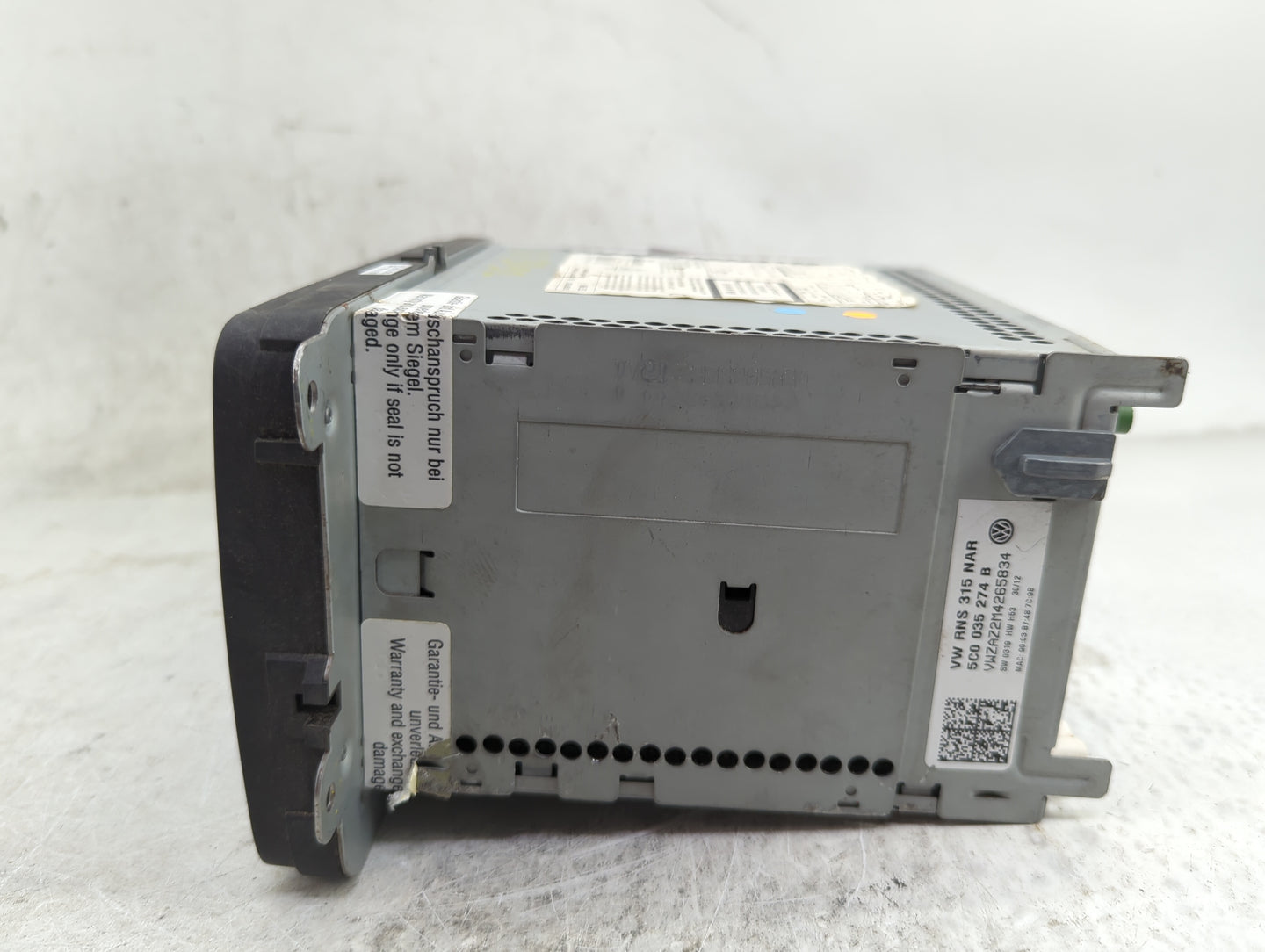 2013-2017 Volkswagen Jetta Radio AM FM Cd Player Receiver Replacement P/N:5C0035274B RNS315 Fits Fits 2013 2014 2015 2016 20