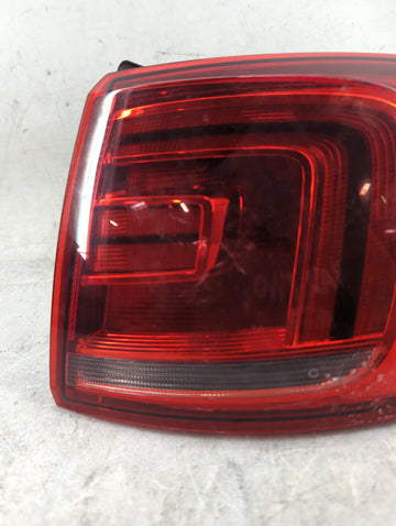 2012-2016 Volkswagen Jetta Tail Light Assembly Passenger Right OEM P/N:5C6945312 5C6945208 Fits Fits 2012 2013 2014 2016 OEM Used Auto Parts
