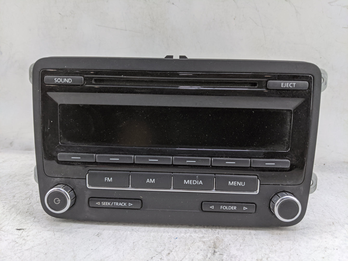 2011-2014 Volkswagen Jetta Radio AM FM Cd Player Receiver Replacement P/N:1K0035164D 28354080 Fits OEM Used Auto Parts - Oem