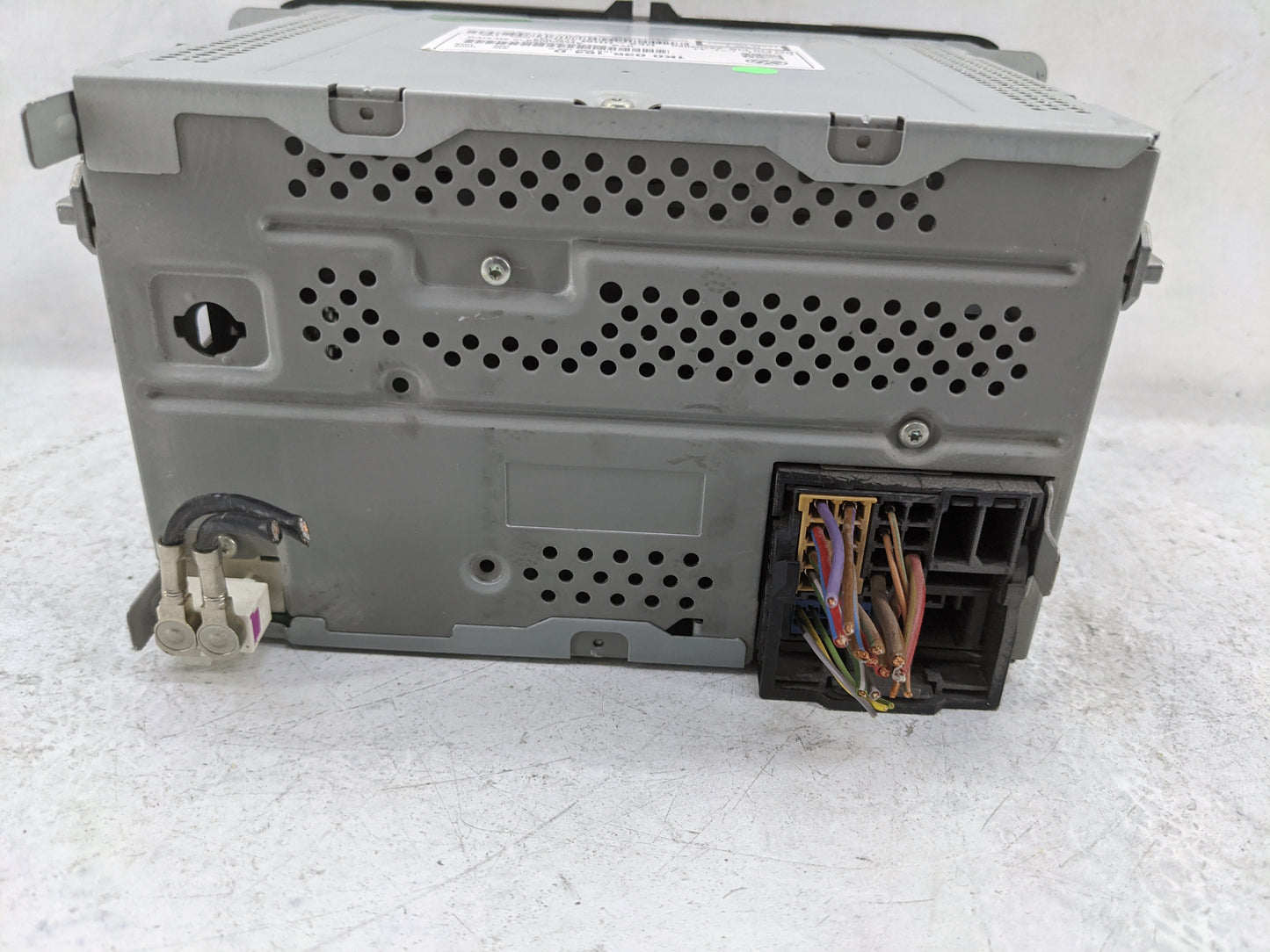 2011-2014 Volkswagen Jetta Radio AM FM Cd Player Receiver Replacement P/N:1K0035164D 28354080 Fits OEM Used Auto Parts - Oem