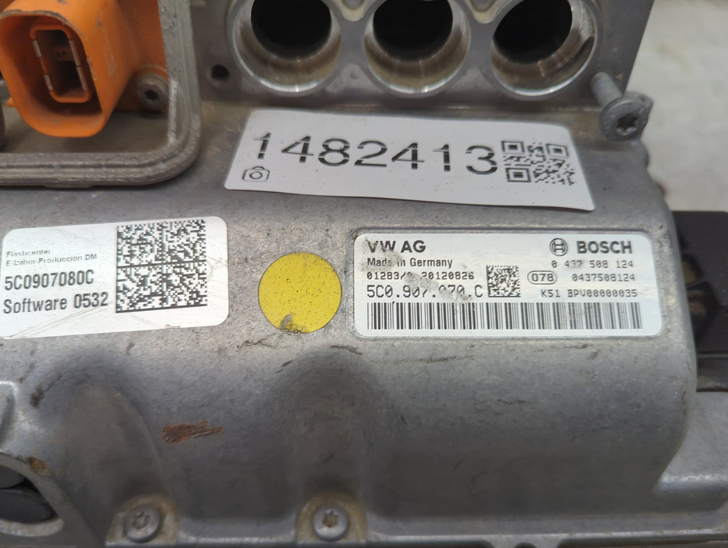 2013-2016 Volkswagen Jetta Hybrid DC Synergy Drive Power Inverter P/N:5C0907080C 5C0.907.070.C Fits Fits 2013 2014 2015 2016