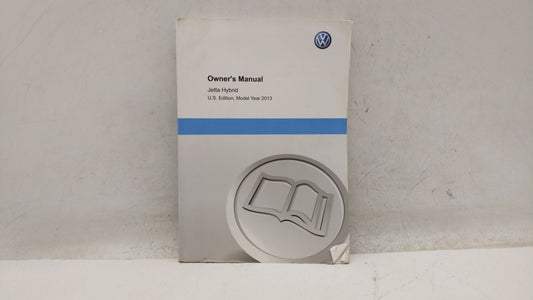 2013 Volkswagen Jetta Owners Manual Book Guide OEM Used Auto Parts - Oemusedautoparts1.com