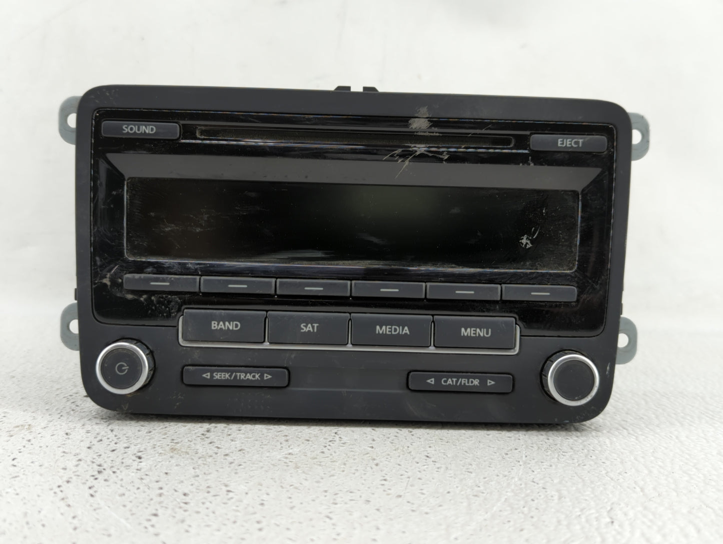 2011-2014 Volkswagen Jetta Radio AM FM Cd Player Receiver Replacement P/N:1K0 035 164 1K0 035 164 F Fits OEM Used Auto Parts