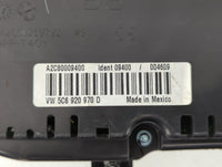 2013 Volkswagen Jetta Instrument Cluster Speedometer Gauges P/N:5C6 920 970 D Fits OEM Used Auto Parts - Oemusedautoparts1.c
