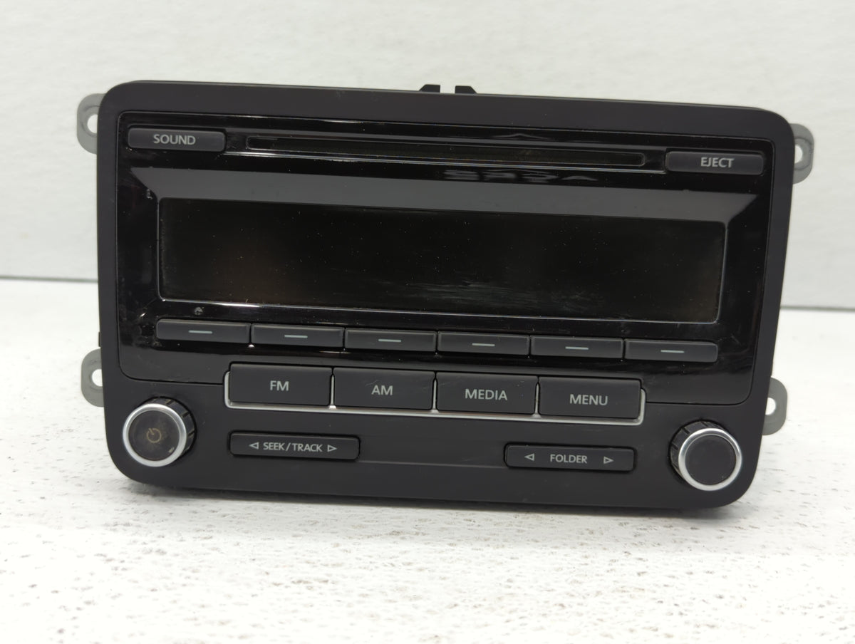 2011-2014 Volkswagen Jetta Am Fm Cd Player Radio Receiver 464333 - Oemusedautoparts1.com