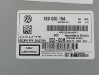 2011-2014 Volkswagen Jetta Radio AM FM Cd Player Receiver Replacement P/N:1K0 035 180 AF 1K0 035 164 Fits OEM Used Auto Part
