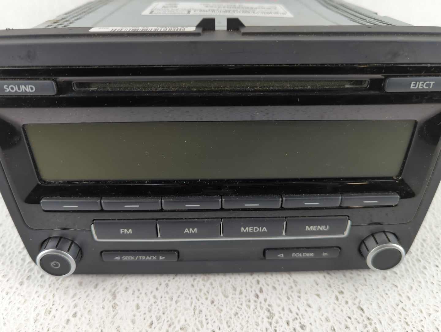 2011-2014 Volkswagen Jetta Radio AM FM Cd Player Receiver Replacement P/N:1K0 035 164 D Fits Fits 2011 2012 2013 2014 2015 2