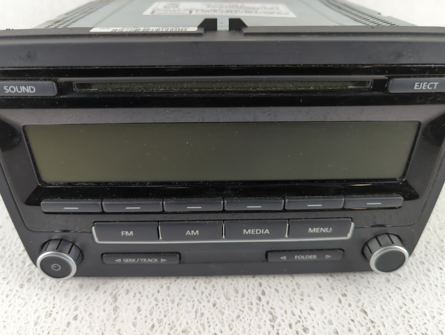 2011-2014 Volkswagen Jetta Radio AM FM Cd Player Receiver Replacement P/N:1K0 035 164 D Fits Fits 2011 2012 2013 2014 2015 2