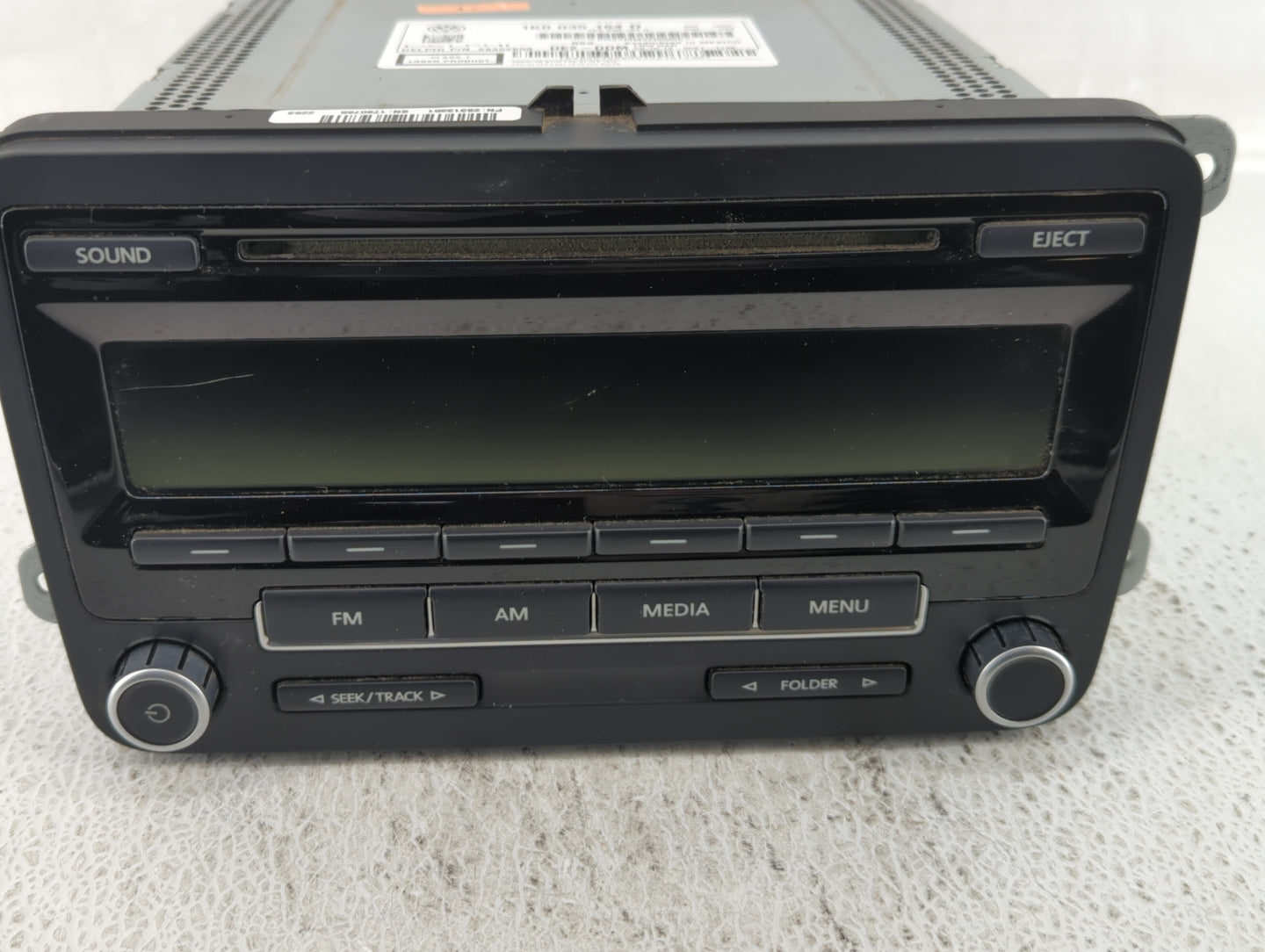 2011-2014 Volkswagen Jetta Am Fm Cd Player Radio Receiver - Oemusedautoparts1.com