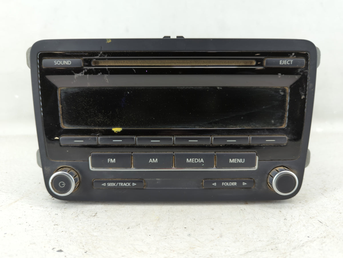 2011-20104 Volkswagen Jetta Am Fm Cd Player Radio Receiver - Oemusedautoparts1.com