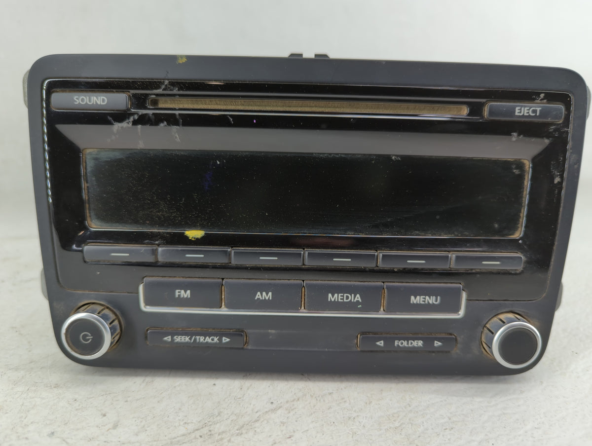 2011-20104 Volkswagen Jetta Am Fm Cd Player Radio Receiver - Oemusedautoparts1.com