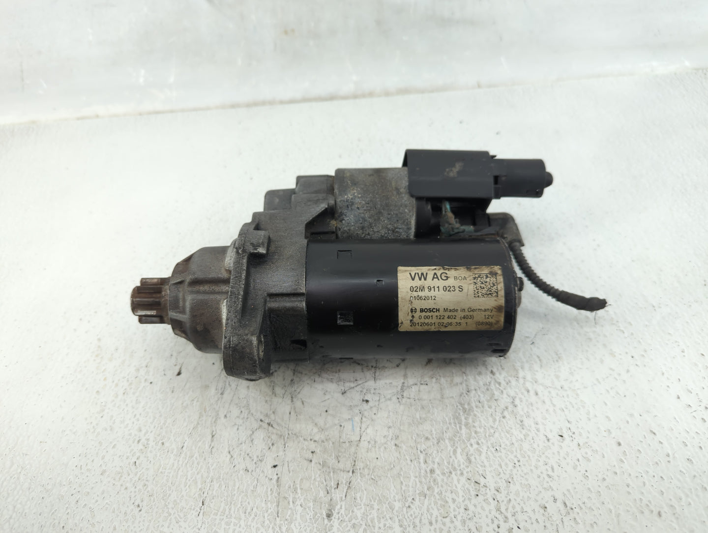 2005-2014 Volkswagen Jetta Car Starter Motor Solenoid OEM P/N:02M 911 023 S Fits OEM Used Auto Parts - Oemusedautoparts1.com