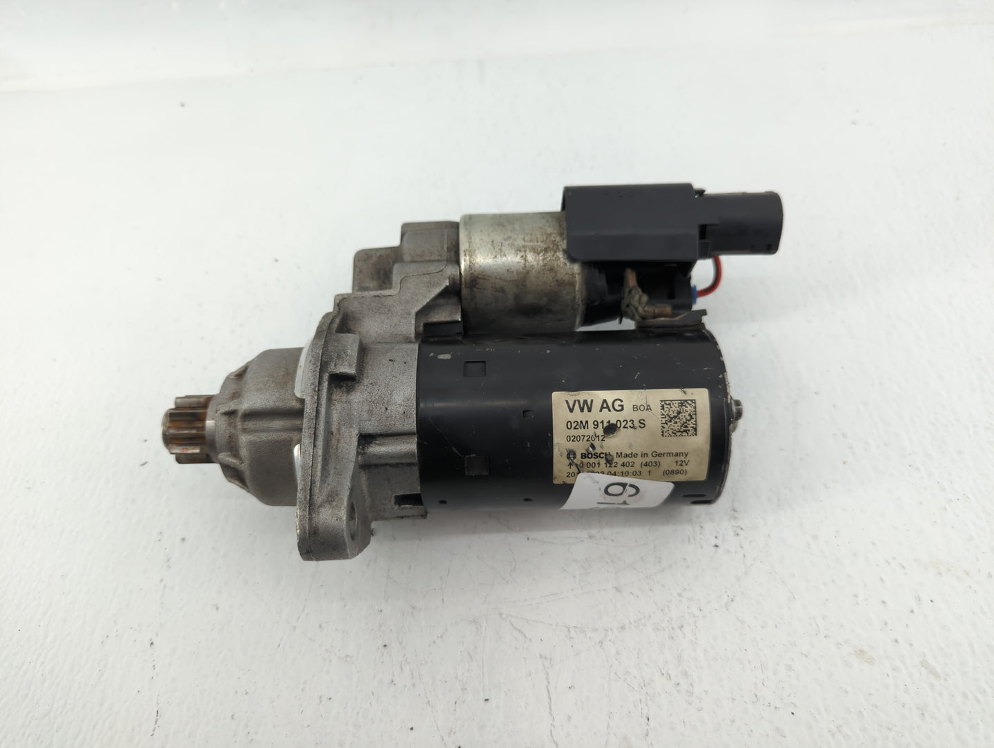 2005-2014 Volkswagen Jetta Car Starter Motor Solenoid OEM P/N:02M 911 023 S Fits OEM Used Auto Parts - Oemusedautoparts1.com
