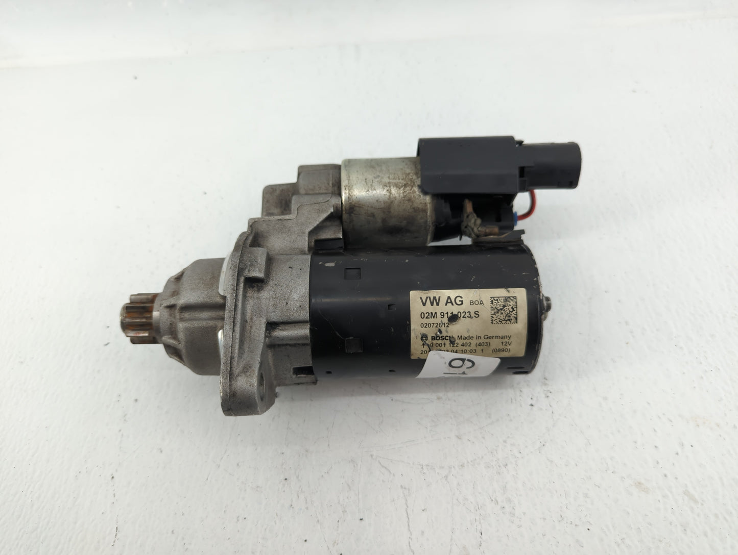 2005-2014 Volkswagen Jetta Car Starter Motor Solenoid OEM P/N:02M 911 023 S Fits OEM Used Auto Parts - Oemusedautoparts1.com