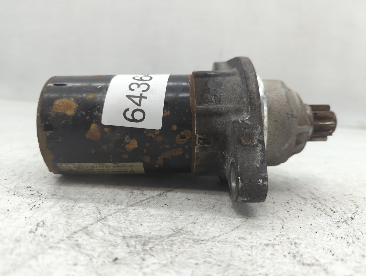 2012-2016 Volkswagen Jetta Car Starter Motor Solenoid OEM P/N:0 001 121 402 02M 911 023 G Fits Fits 2012 2013 2014 2015 2016