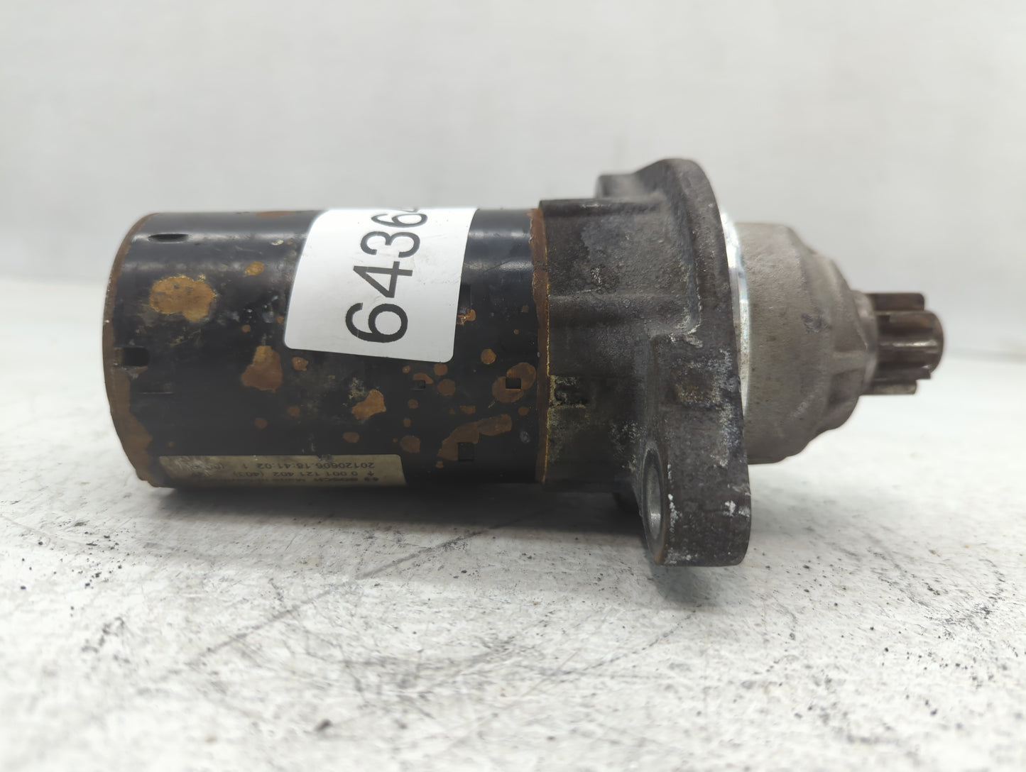 2012-2016 Volkswagen Jetta Car Starter Motor Solenoid OEM P/N:0 001 121 402 02M 911 023 G Fits Fits 2012 2013 2014 2015 2016
