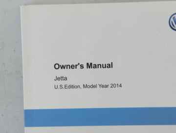 2013 Volkswagen Jetta Owners Manual Book Guide P/N:1415U1JT621 OEM Used Auto Parts