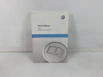 2013 Volkswagen Jetta Owners Manual Book Guide P/N:1325U1JT621 OEM Used Auto Parts - Oemusedautoparts1.com