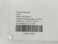 2013 Volkswagen Jetta Owners Manual Book Guide OEM Used Auto Parts - Oemusedautoparts1.com