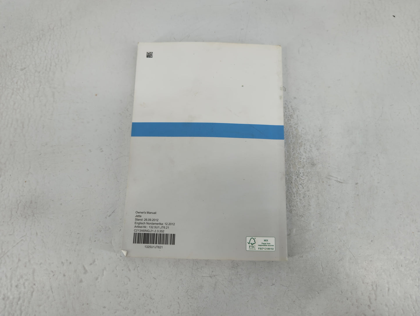 2013 Volkswagen Jetta Owners Manual Book Guide OEM Used Auto Parts - Oemusedautoparts1.com