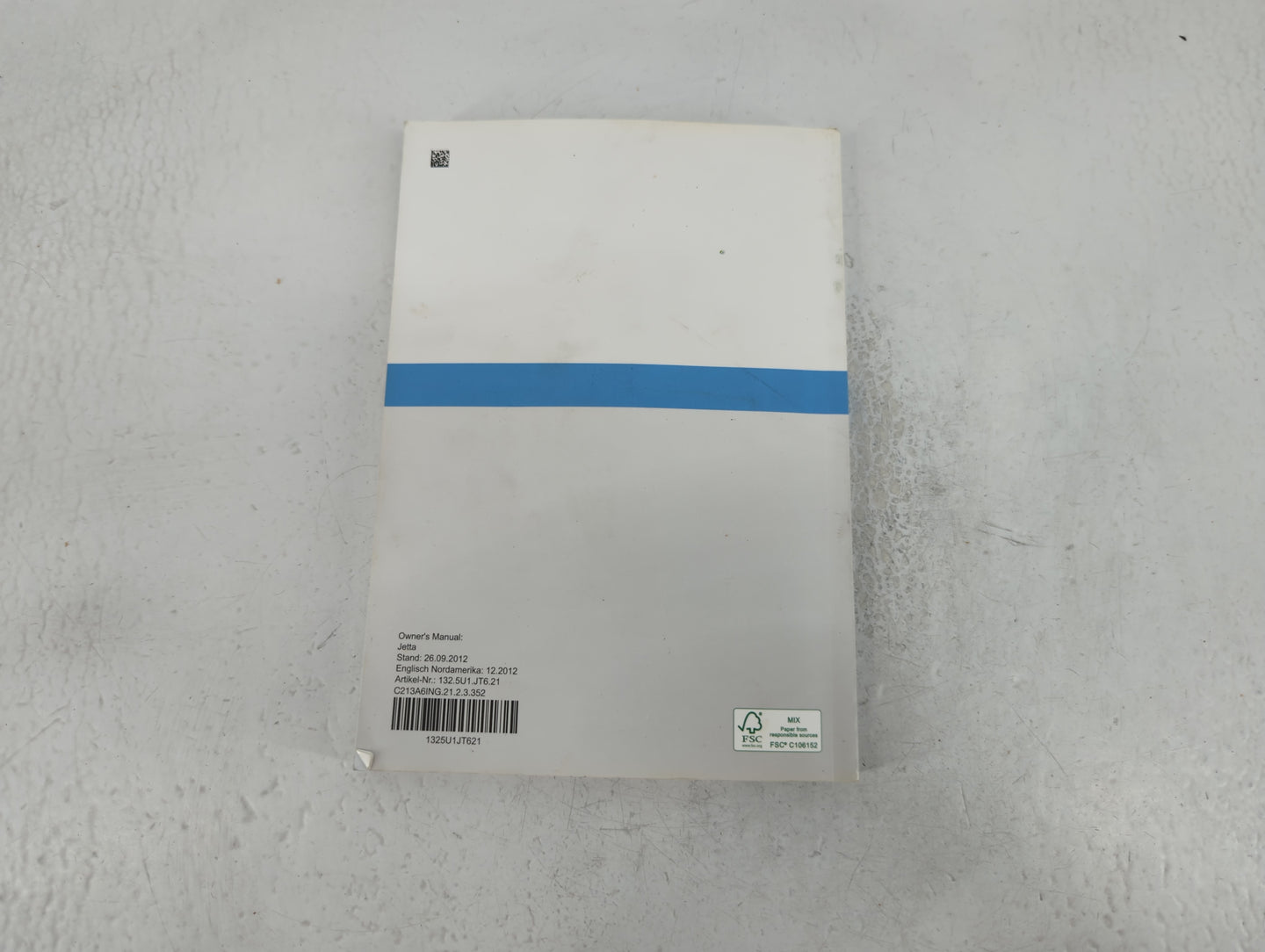 2013 Volkswagen Jetta Owners Manual Book Guide OEM Used Auto Parts - Oemusedautoparts1.com