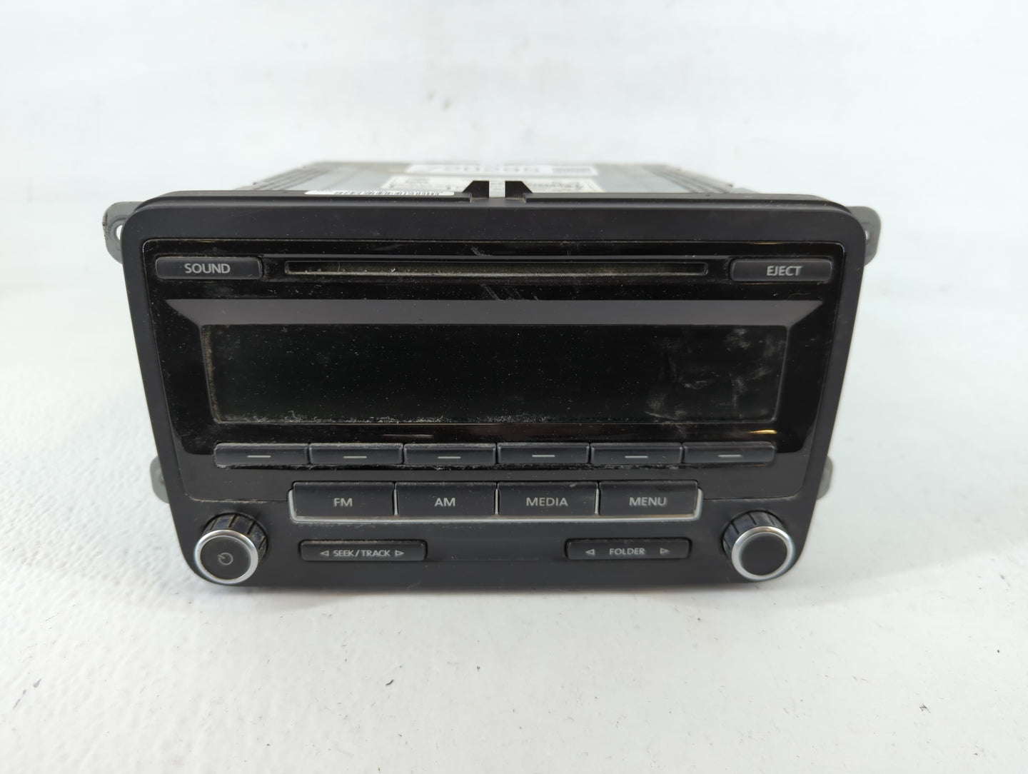 2011-2014 Volkswagen Jetta Am Fm Cd Player Radio Receiver - Oemusedautoparts1.com