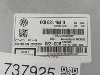 2011-2014 Volkswagen Jetta Radio AM FM Cd Player Receiver Replacement P/N:1K0 035 164 D Fits Fits 2011 2012 2013 2014 2015 2