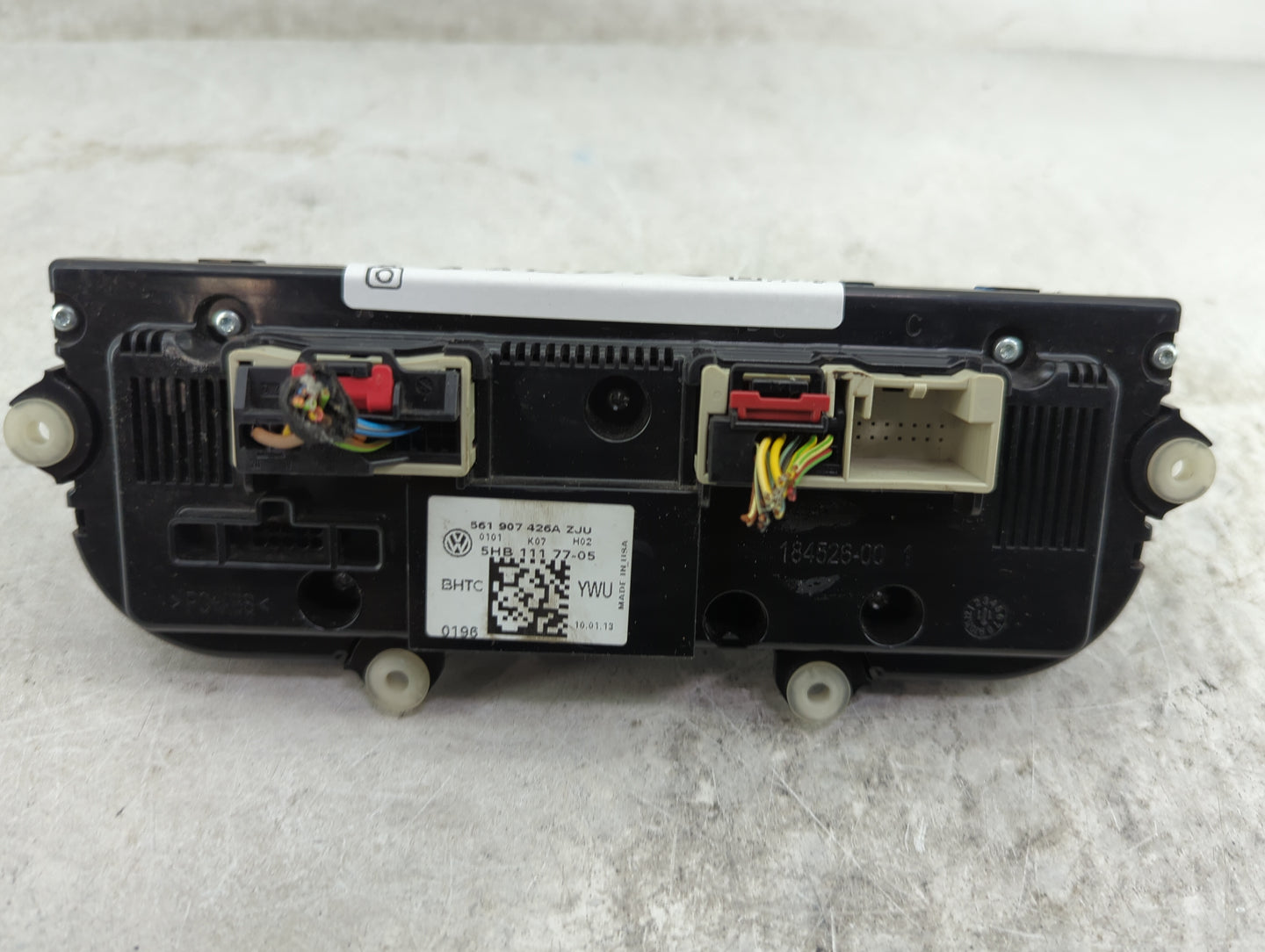2013-2015 Volkswagen Passat Climate Control Module Temperature AC/Heater Replacement P/N:561907426A 5HB11177-05 Fits OEM Use