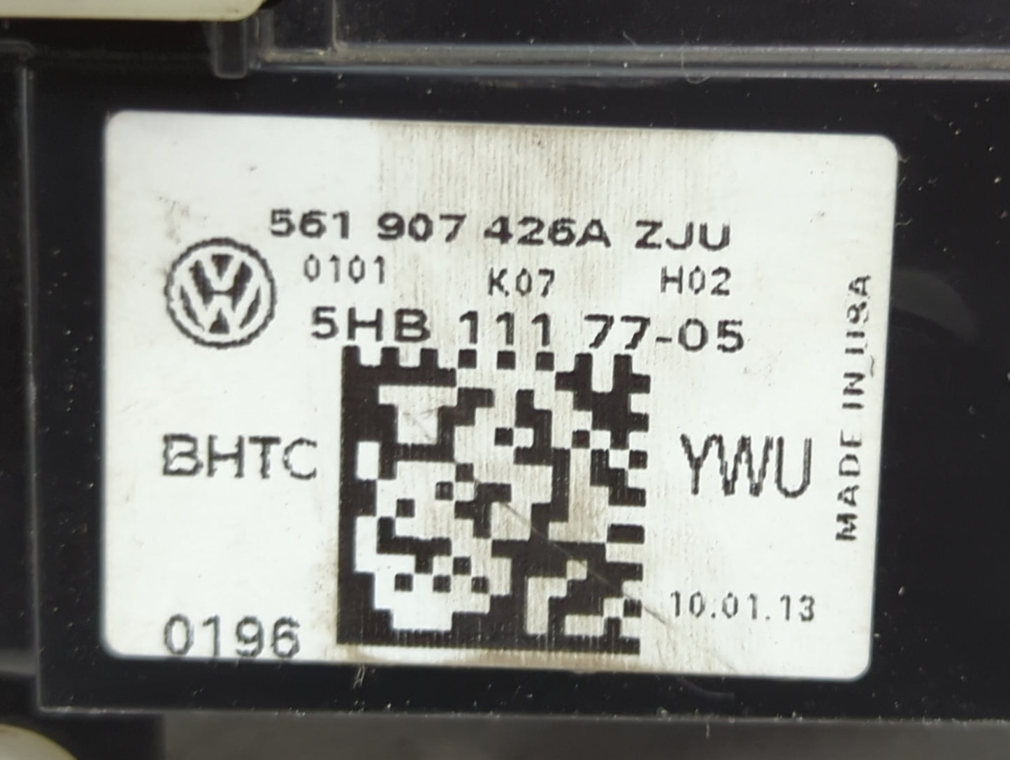 2013-2015 Volkswagen Passat Climate Control Module Temperature AC/Heater Replacement P/N:561907426A 5HB11177-05 Fits OEM Use