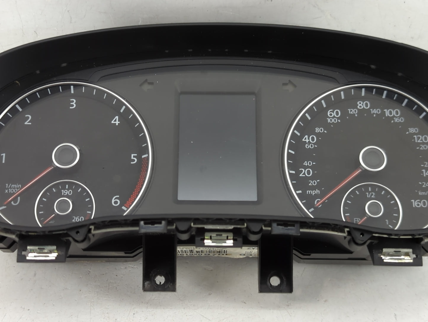 2013-2014 Volkswagen Passat Instrument Cluster Speedometer Gauges P/N:561920970E Miles: Fits Fits 2013 2014 OEM Used Auto Pa