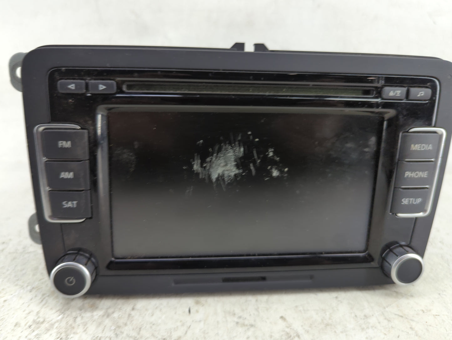 2013-2015 Volkswagen Passat Radio AM FM Cd Player Receiver Replacement P/N:1K0035188G 28301087 Fits Fits 2013 2014 2015 2016