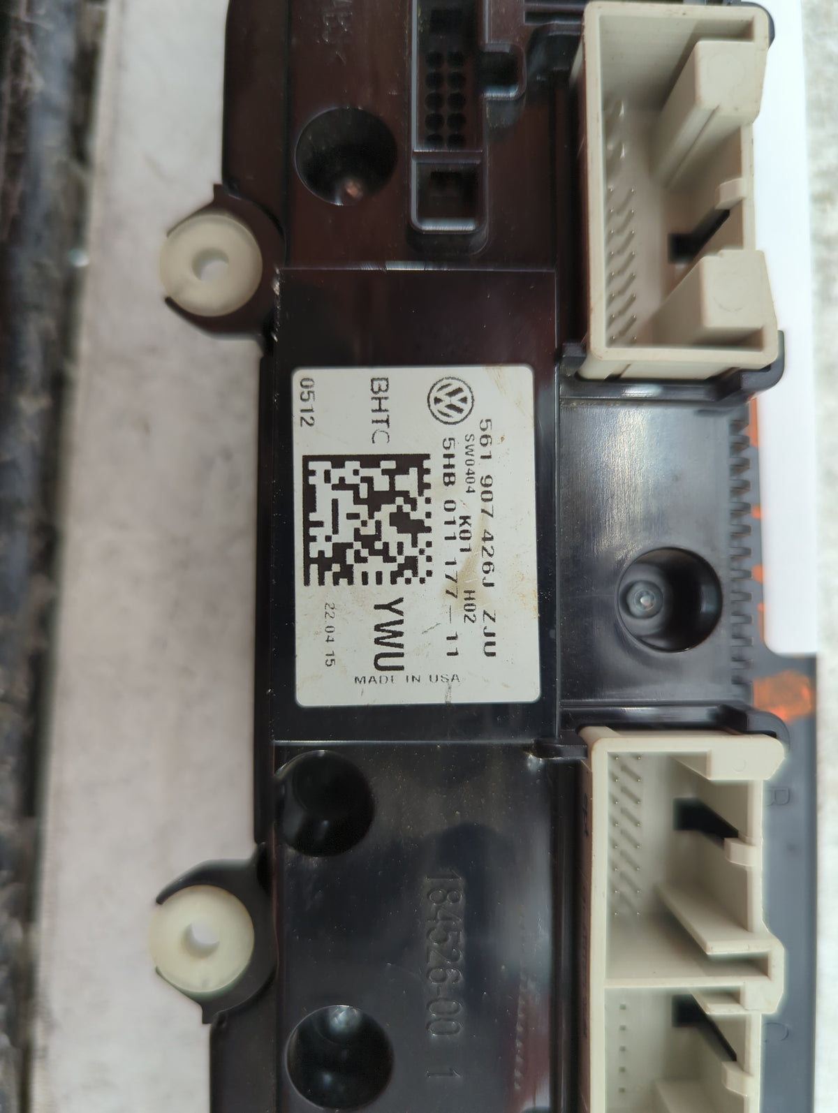 2013-2015 Volkswagen Passat Climate Control Module Temperature AC/Heater Replacement P/N:561907426J 5HB01117711 Fits OEM Use