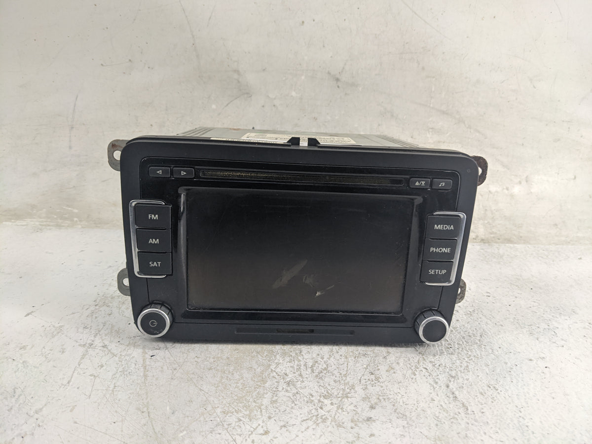 2012-2015 Volkswagen Passat Radio AM FM Cd Player Receiver Replacement P/N:1K0035180AF 28372938 Fits OEM Used Auto Parts - O