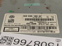 2012-2015 Volkswagen Passat Radio AM FM Cd Player Receiver Replacement P/N:1K0035180AF 28372938 Fits OEM Used Auto Parts - O