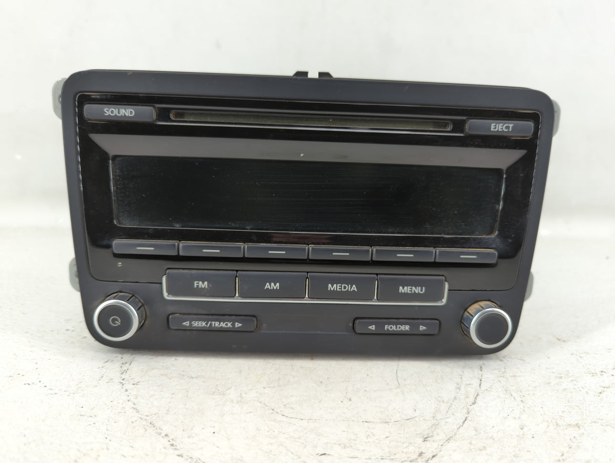2012-2015 Volkswagen Passat Am Fm Cd Player Radio Receiver 554616 - Oemusedautoparts1.com