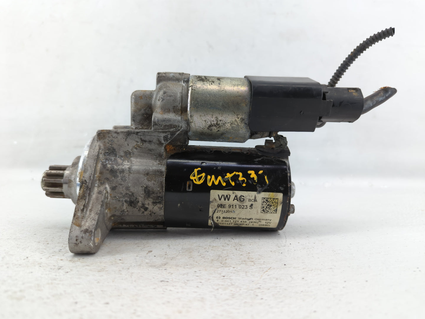 2012-2015 Volkswagen Passat Car Starter Motor Solenoid OEM P/N:2E 911 023 S Fits Fits 2012 2013 2014 2015 OEM Used Auto Part