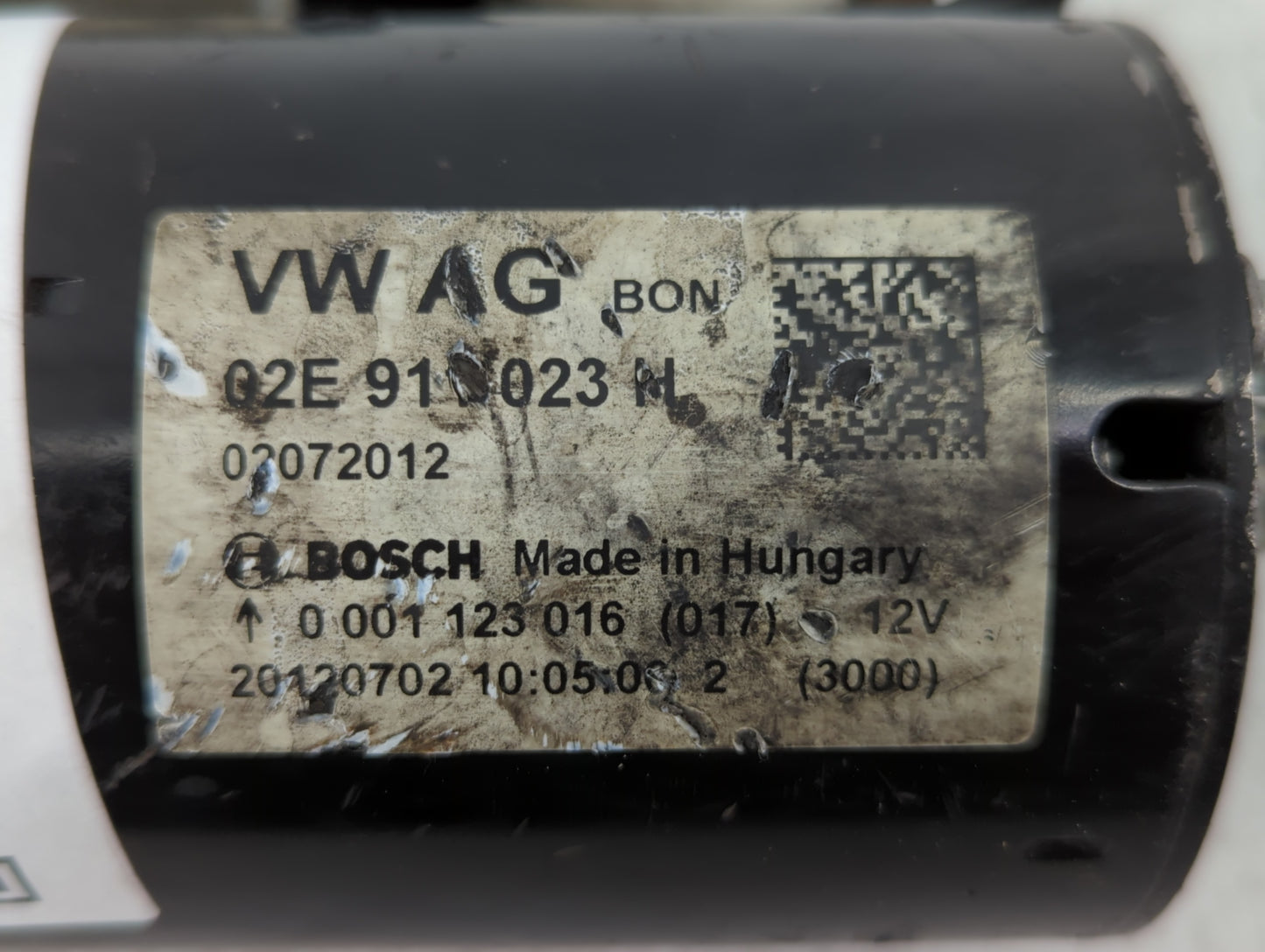 2012-2018 Volkswagen Passat Car Starter Motor Solenoid OEM P/N:02072012 02E 911 023 H Fits OEM Used Auto Parts - Oemusedauto