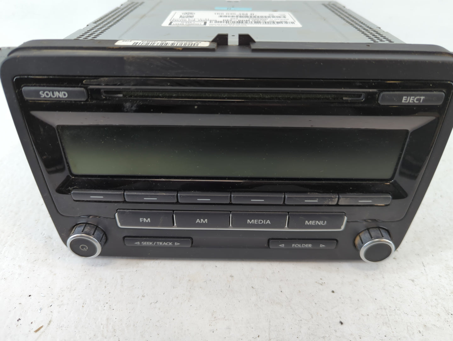 2012-2015 Volkswagen Passat Am Fm Cd Player Radio Receiver - Oemusedautoparts1.com