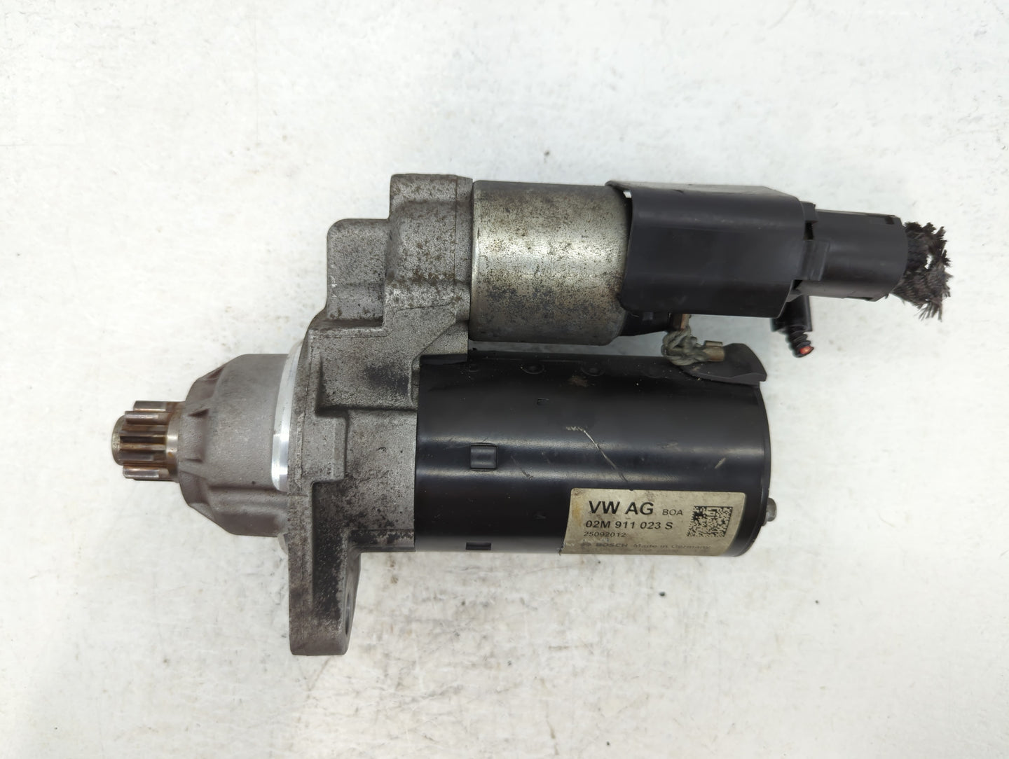 2012-2014 Volkswagen Passat Car Starter Motor Solenoid OEM P/N:02M 911 023 S Fits OEM Used Auto Parts - Oemusedautoparts1.co