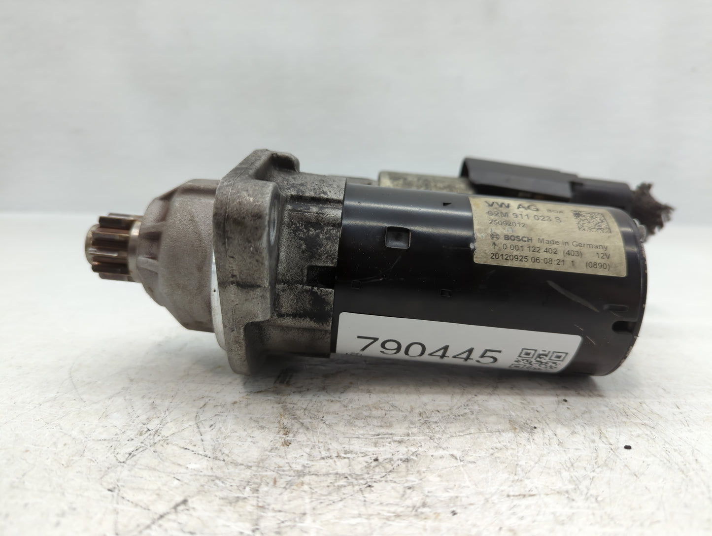 2012-2014 Volkswagen Passat Car Starter Motor Solenoid OEM P/N:02M 911 023 S Fits OEM Used Auto Parts - Oemusedautoparts1.co