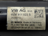 2012-2014 Volkswagen Passat Car Starter Motor Solenoid OEM P/N:02M 911 023 S Fits OEM Used Auto Parts - Oemusedautoparts1.co