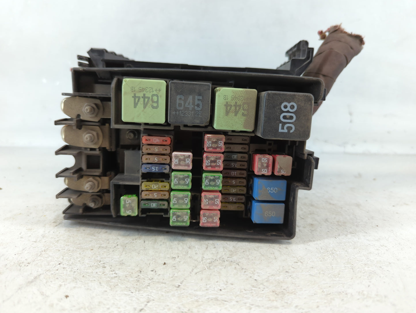 2012-2020 Volkswagen Passat Fusebox Fuse Box Panel Relay Module P/N:5C0 937 132 A Fits OEM Used Auto Parts - Oemusedautopart