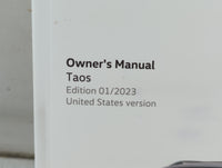 2013 Volkswagen Taos Owners Manual Book Guide P/N:2GJ012723SE OEM Used Auto Parts - Oemusedautoparts1.com
