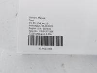 2013 Volkswagen Taos Owners Manual Book Guide P/N:2GJ012723SE OEM Used Auto Parts - Oemusedautoparts1.com