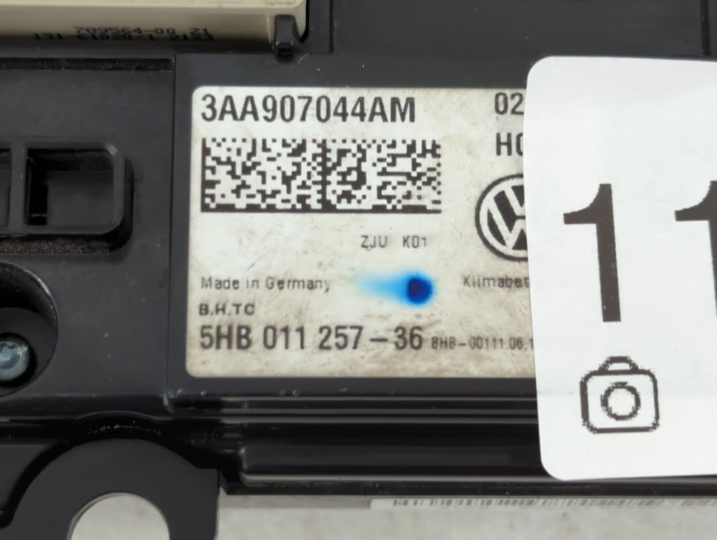 2013-2014 Volkswagen Tiguan Climate Control Module Temperature AC/Heater Replacement P/N:3AA907044AM Fits Fits 2013 2014 OEM