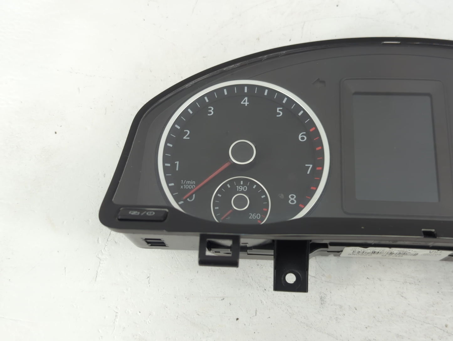 2013 Volkswagen Tiguan Instrument Cluster Speedometer Gauges P/N:5N0920 973B Fits OEM Used Auto Parts - Oemusedautoparts1.co