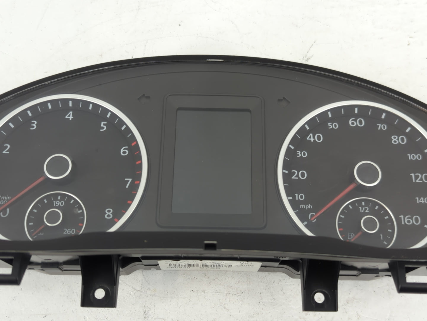 2013 Volkswagen Tiguan Instrument Cluster Speedometer Gauges P/N:5N0920 973B Fits OEM Used Auto Parts - Oemusedautoparts1.co